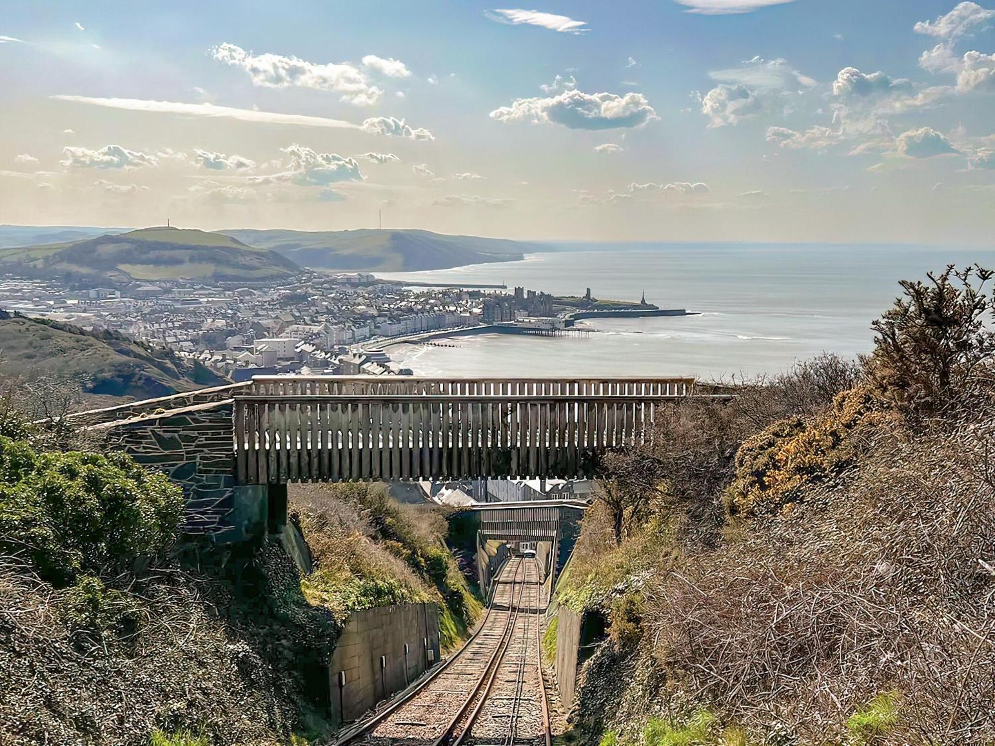 Cliff Railway Apartment Aberystwyth Exterior foto